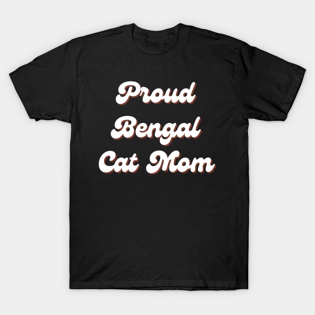 Bengal Cat T-Shirt by CityTeeDesigns